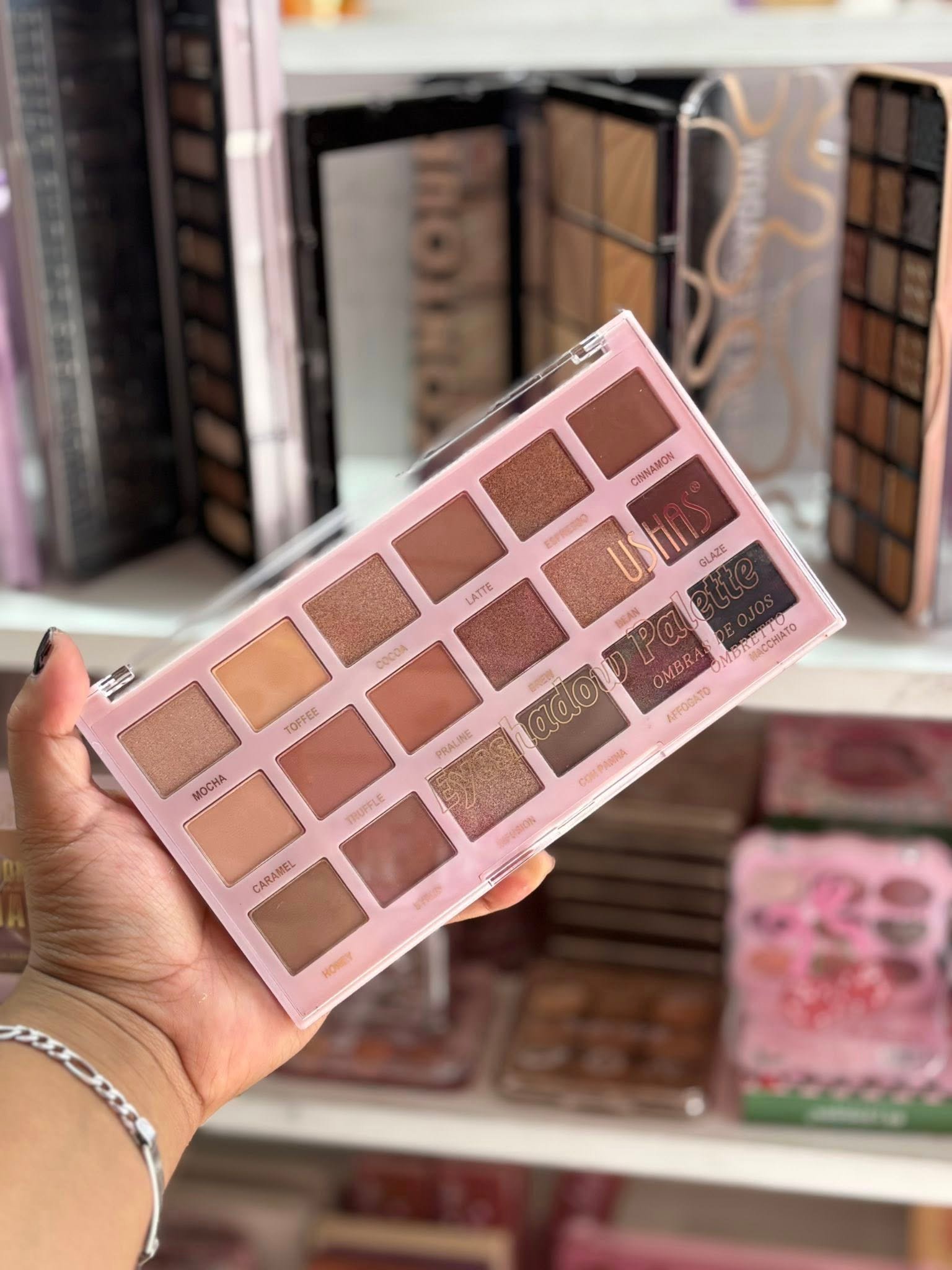 paleta de sombras ushas ombretto - Maquillaje
