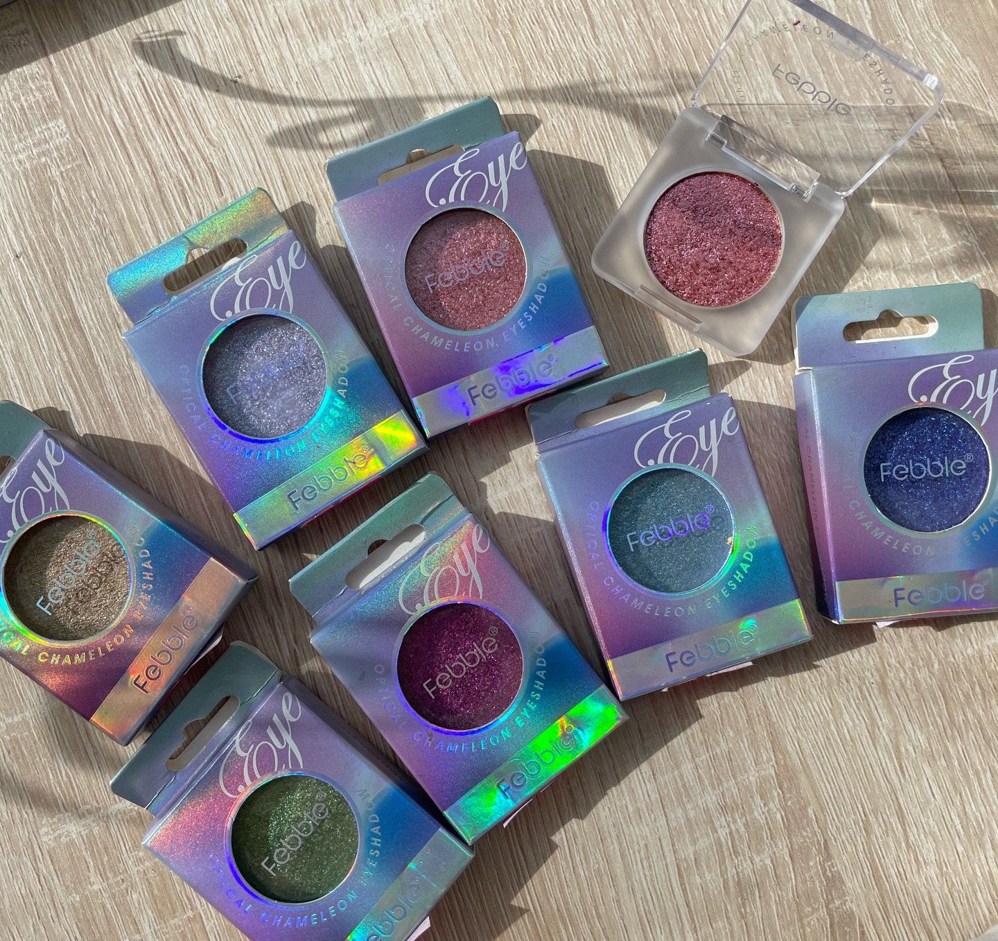 Sombras Fwebble Glitter