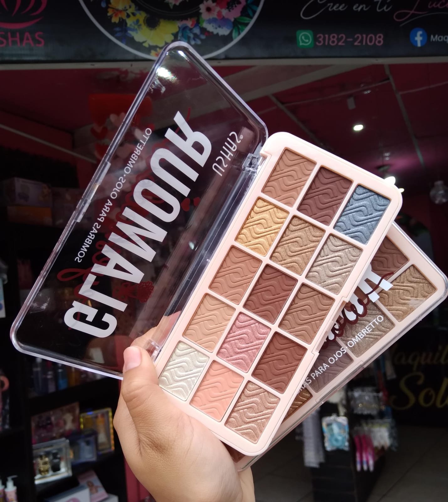 Glamour sombras ushas - Maquillaje