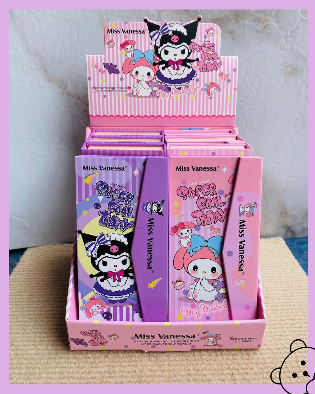 sombras my melody y kuromi