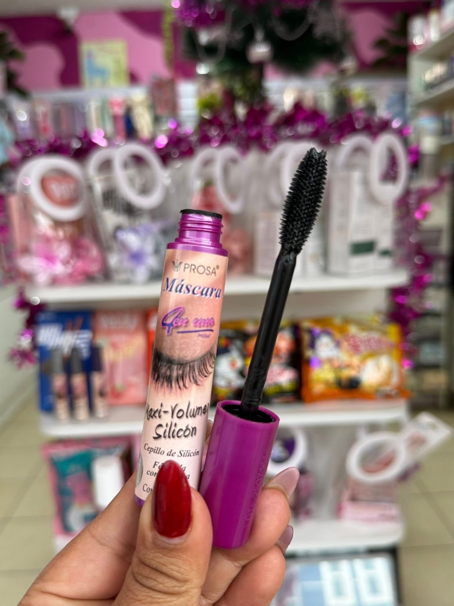 mascara prosa rosa