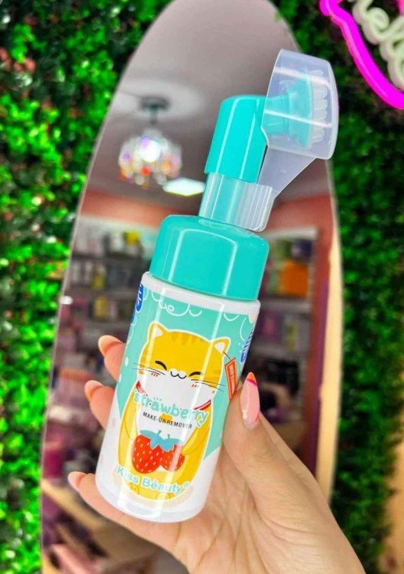 espuma fresa kiss beauty