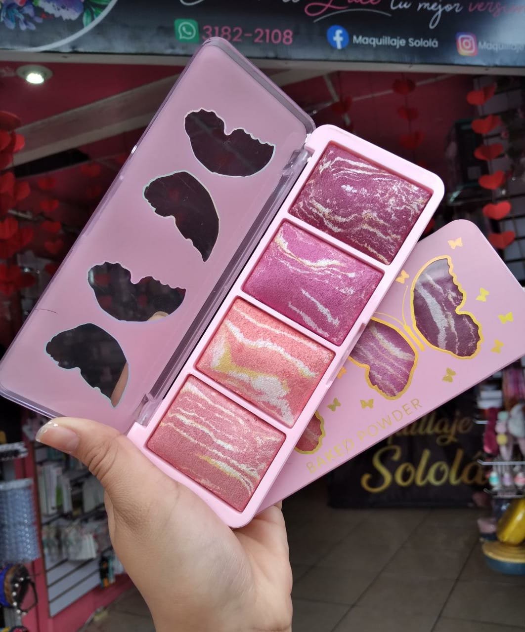 baked powder blush