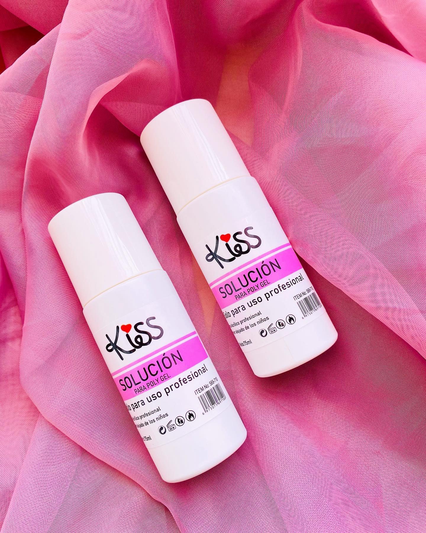 kiss solucion para poly gel