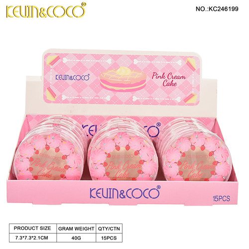 PINK CREAM CABE POLVOS - Maquillaje