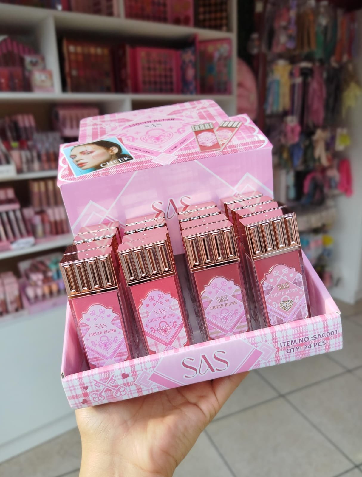 Blush liquido SAS