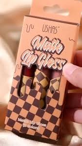 Matte lip gloss kit3