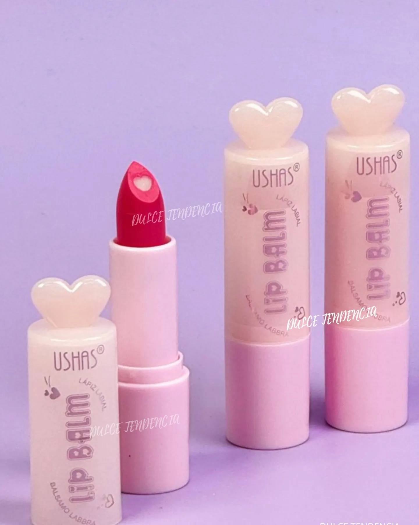 lip balm ushas corazon arriba - Maquillaje