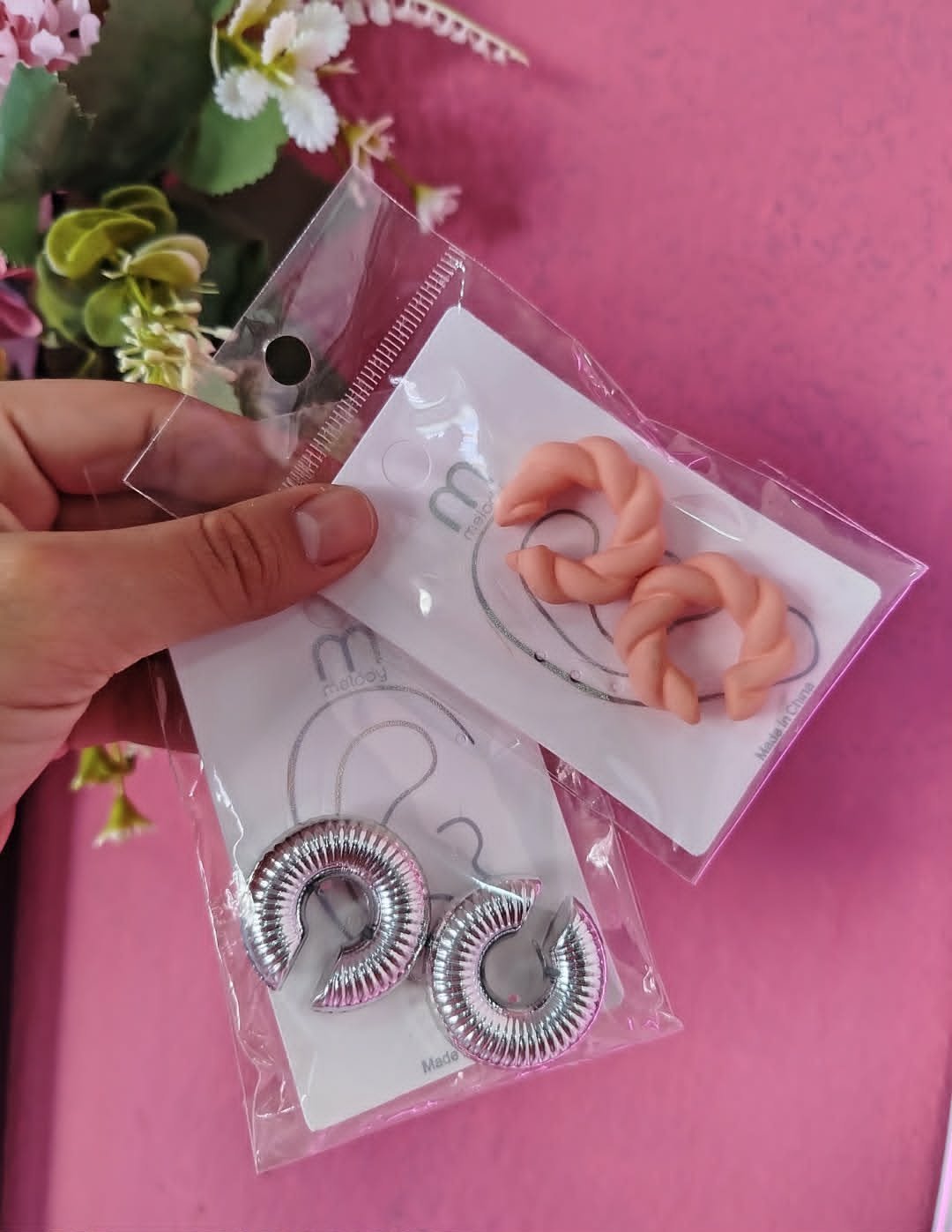 Imagen 2 de ARETES A PRESION