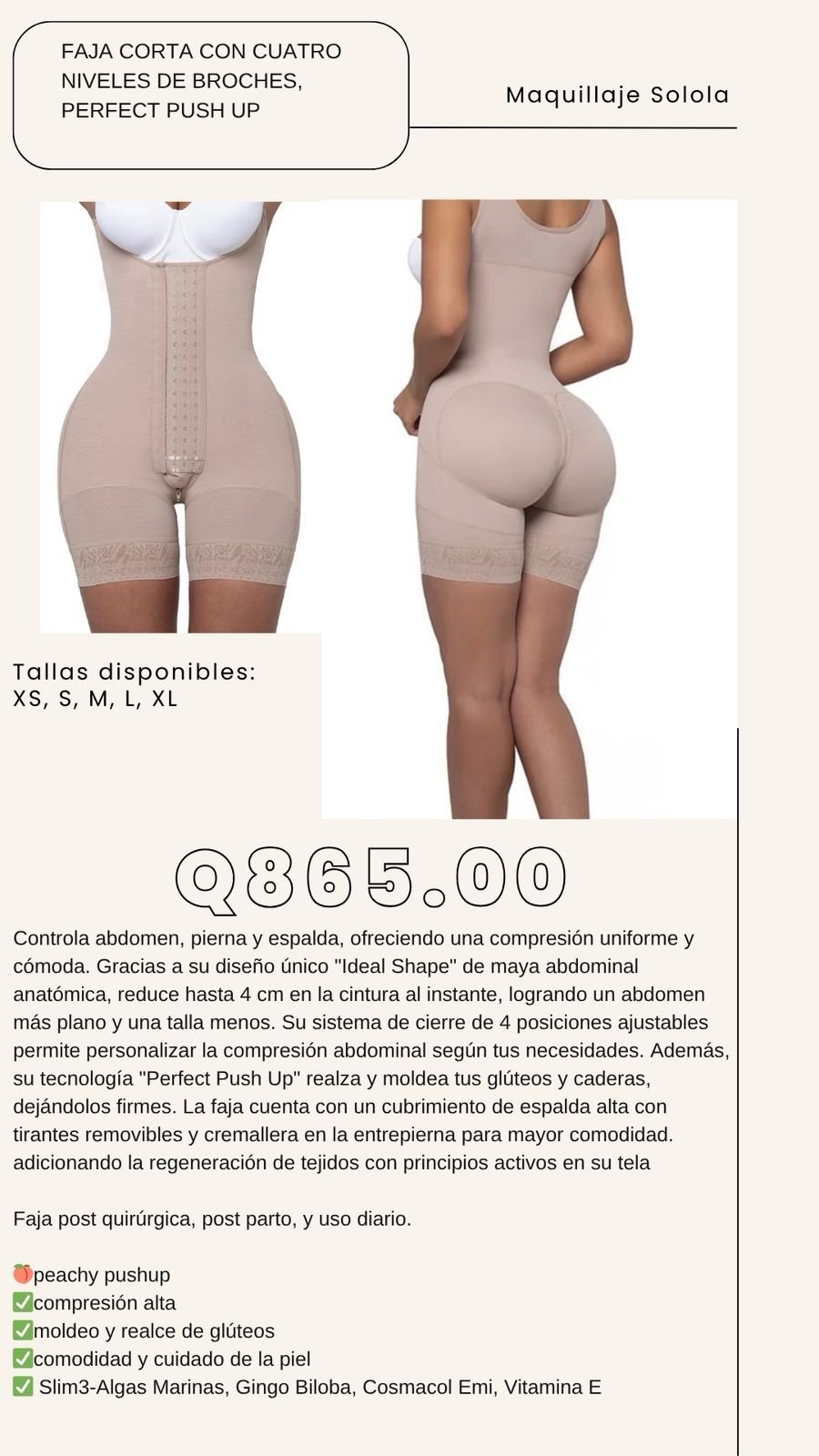 Imagen 3 de FAJA COMPLETA