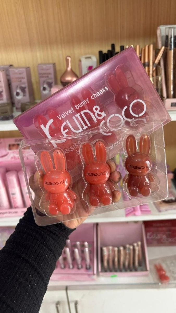 INDIVIDUALES Y EN KIT KEVIN Y COCO CONEJITOS LABIALES - Maquillaje