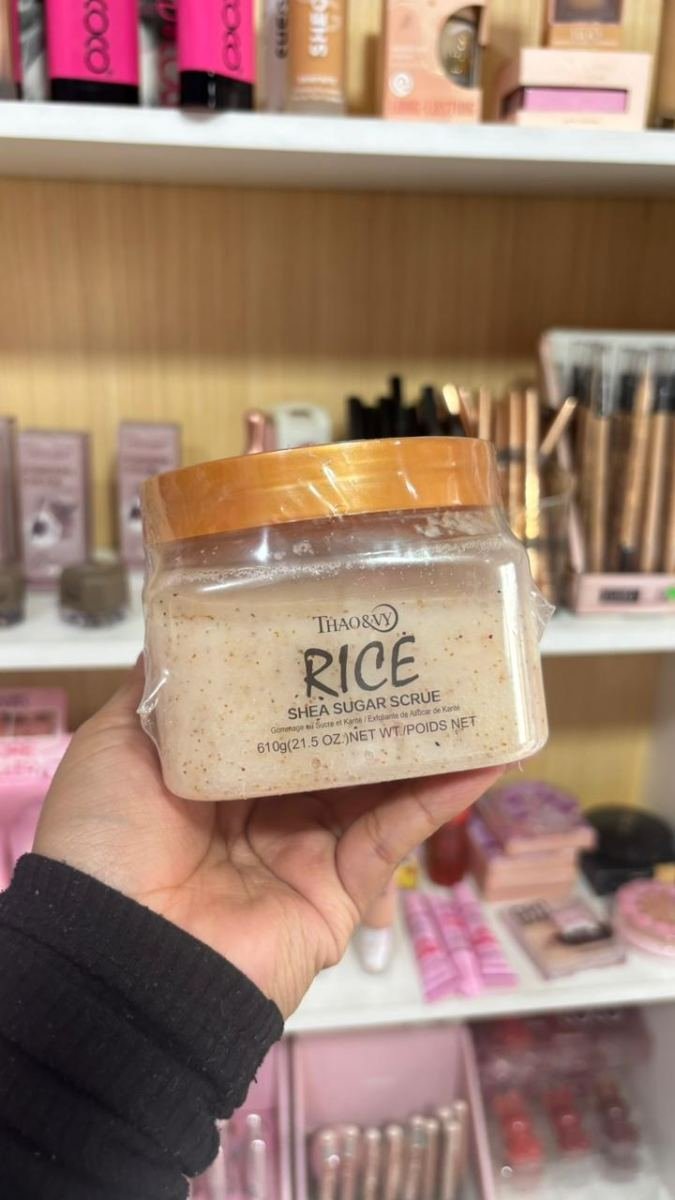 scrub rice - Maquillaje
