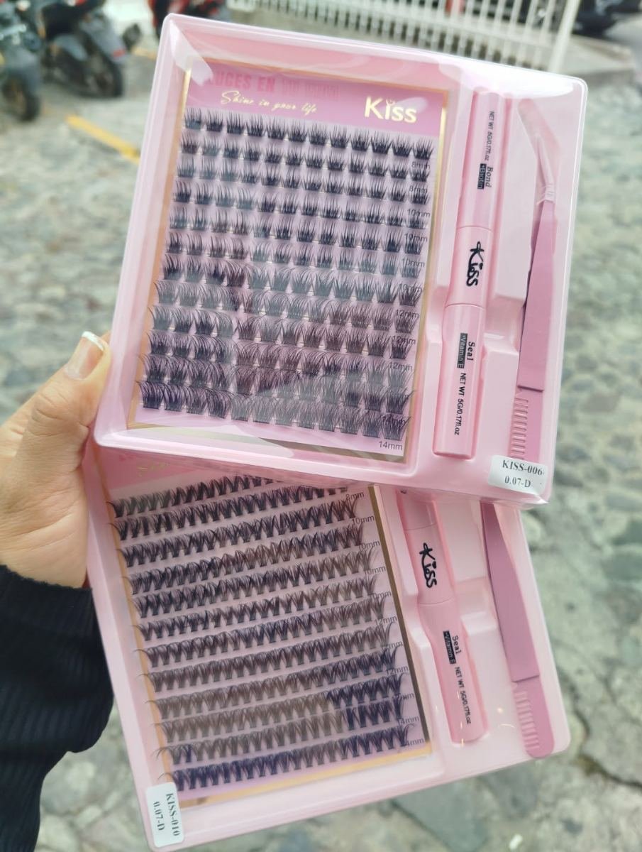Kit de pestañas luces en tu vida kiss - Maquillaje