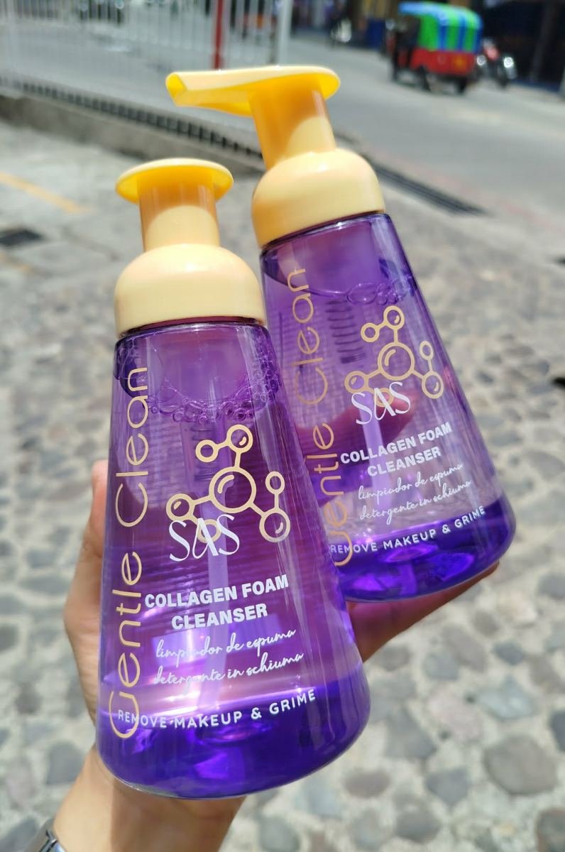 Jabón para rostro Gentle Clean Collagen - Maquillaje