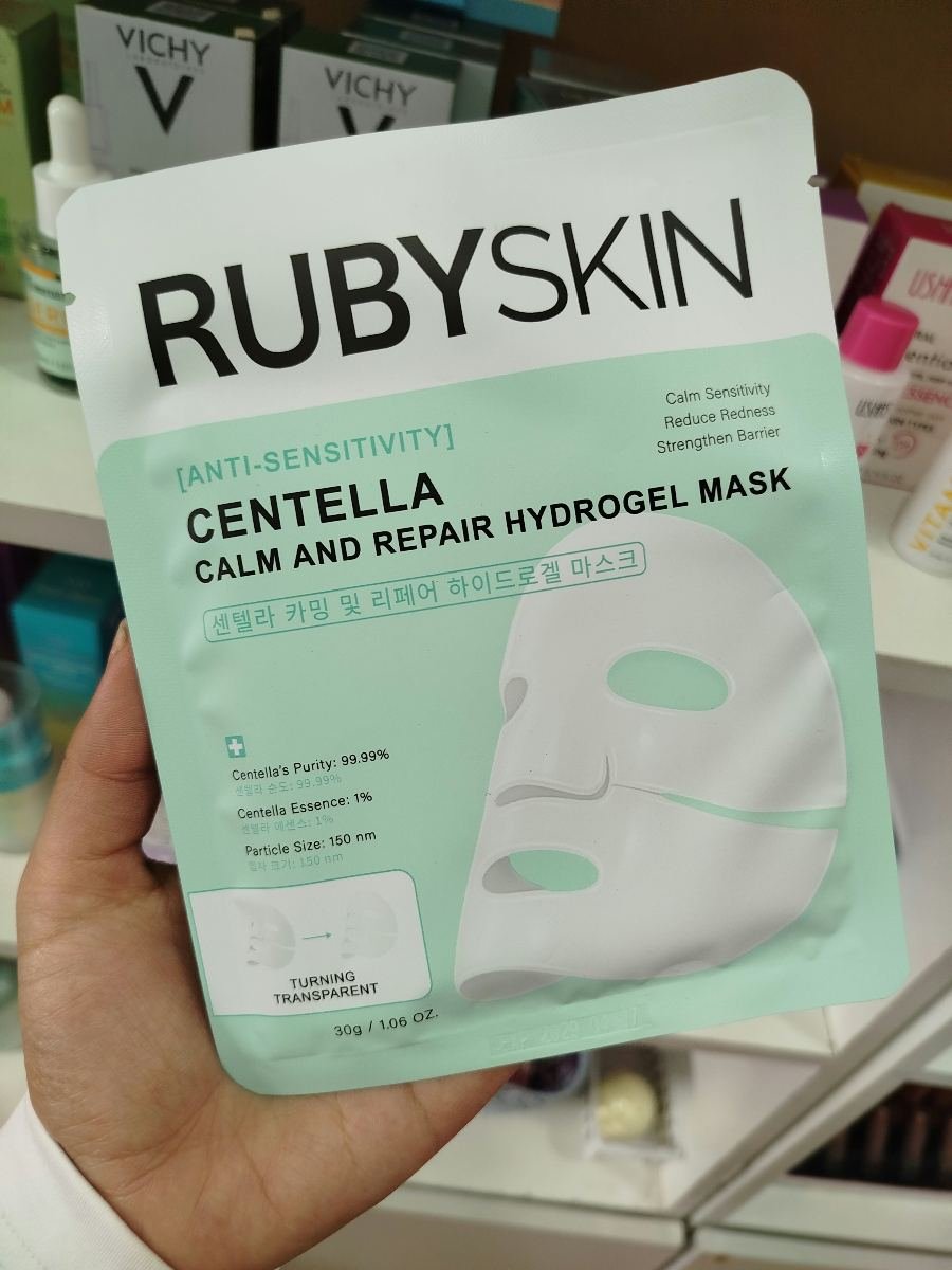 mascarrilla facial RubySkin centella - Skincare