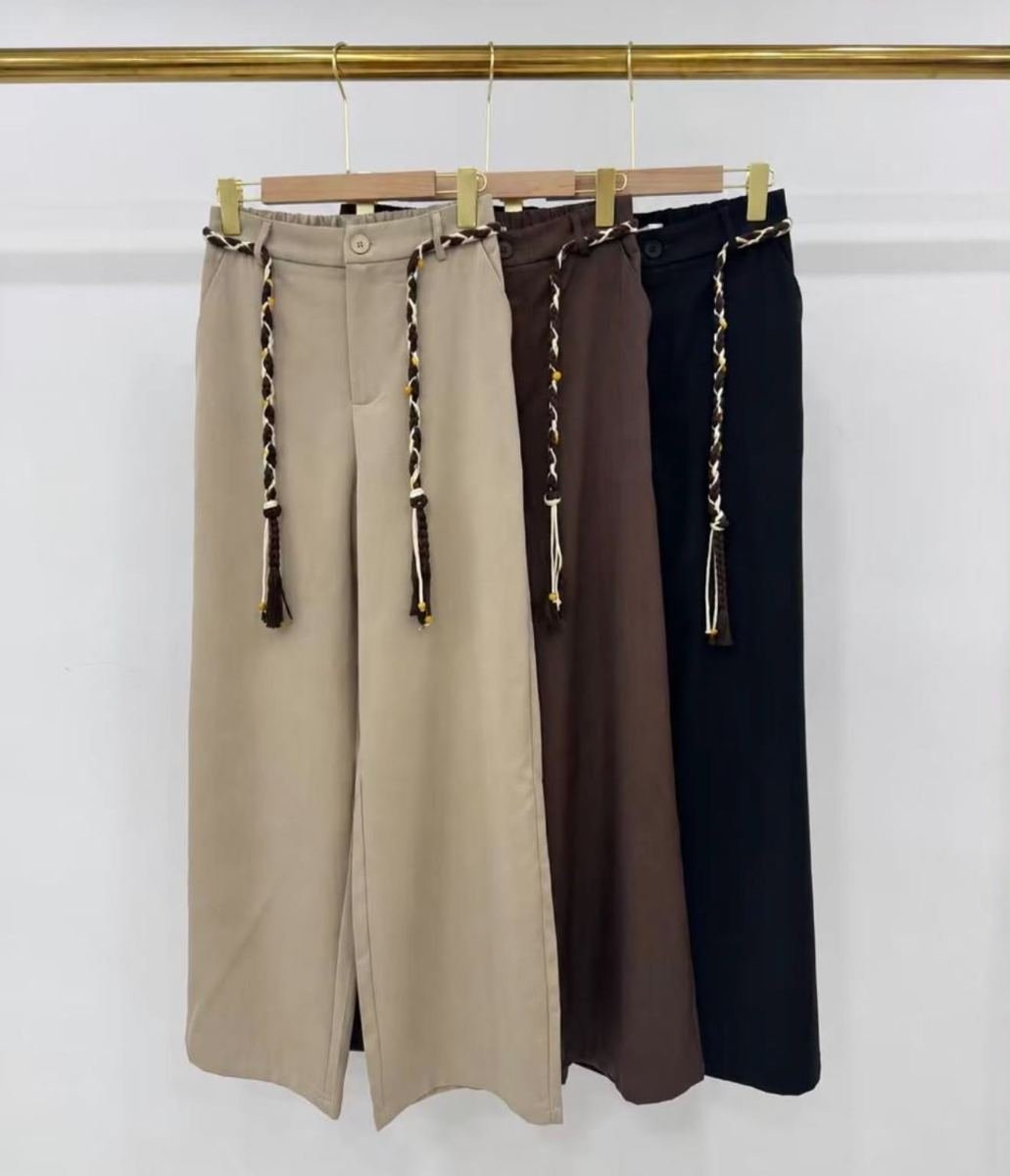 PANTALO PALAZZO SASTRE - Ropa