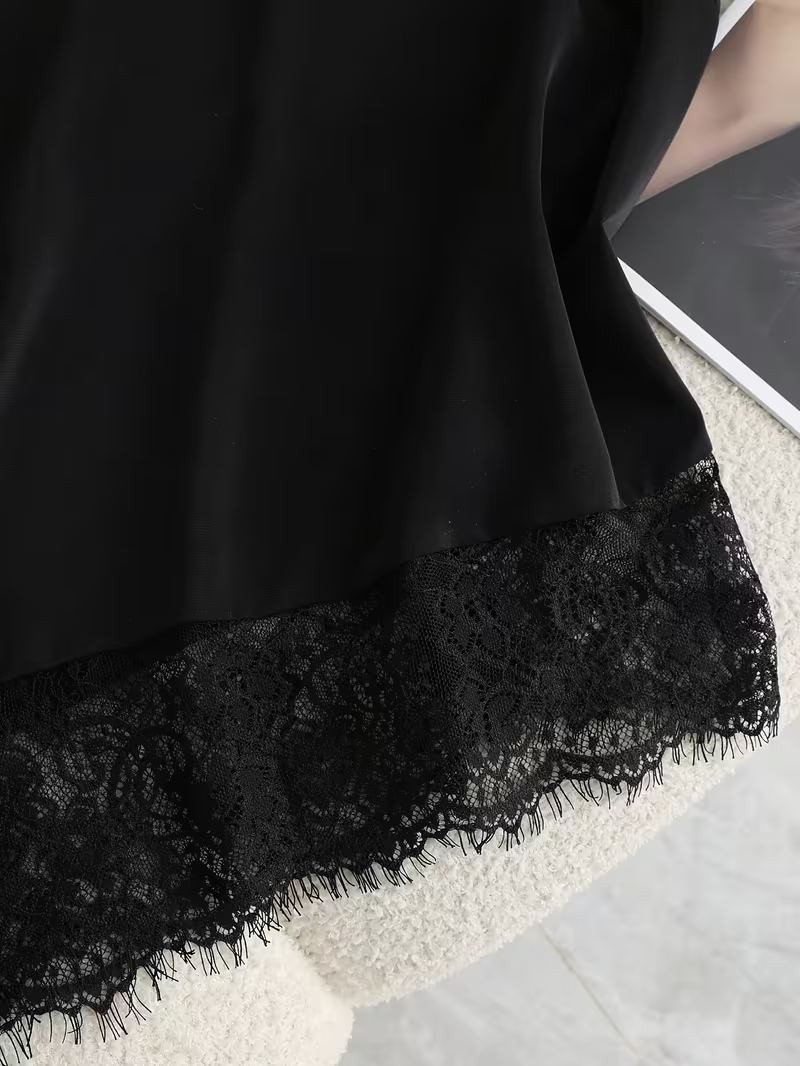 Imagen 4 de Blusa sin Mangas Ceda con encaje corte con pico