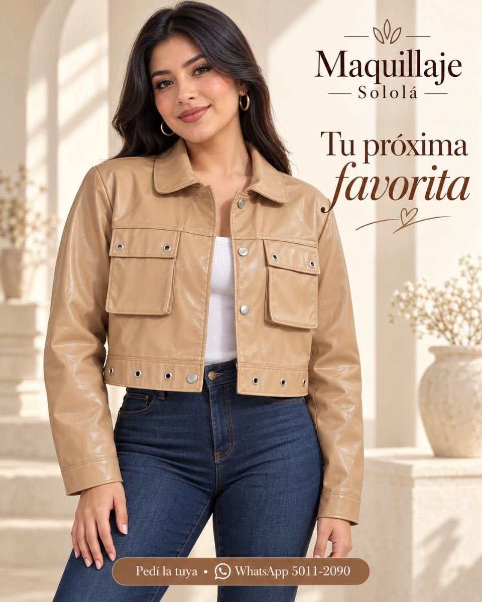 Imagen 2 de Chaqueta de cuerina