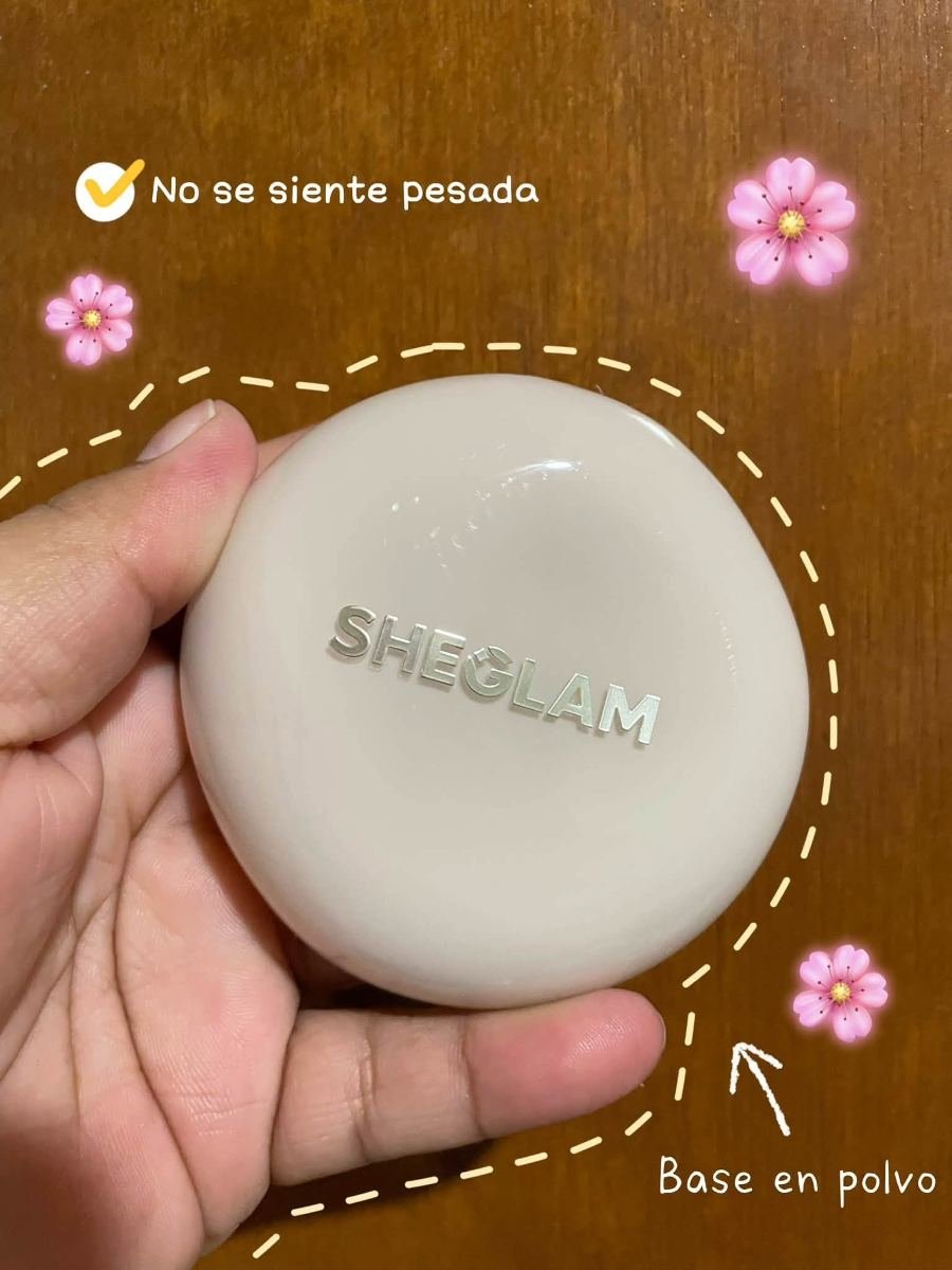 Imagen 2 de Polvos de sheglam verde y rosa compacto